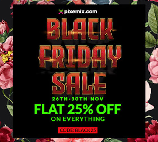 What can you expect from Pixemix.com Black Friday Sale