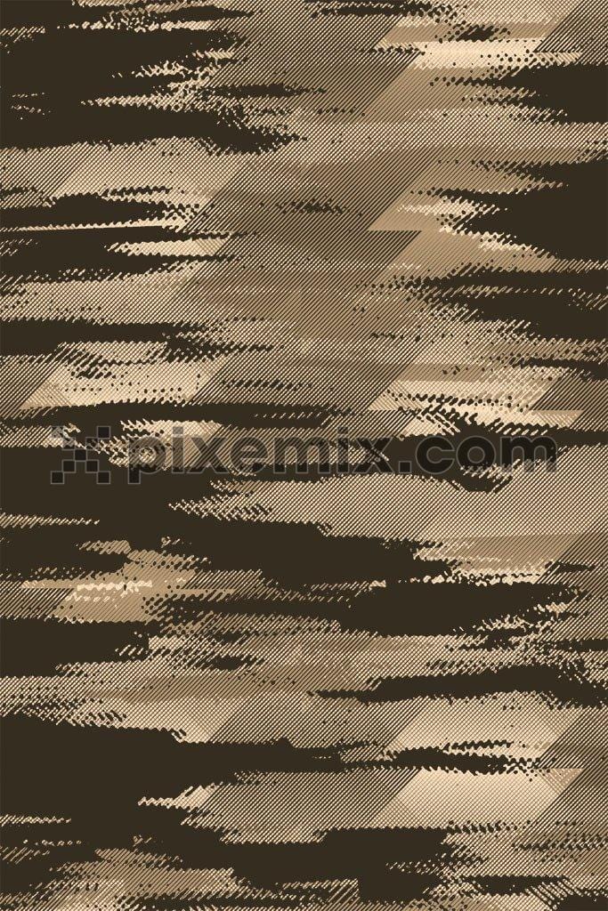 Camouflage military halftone abstract product graphic