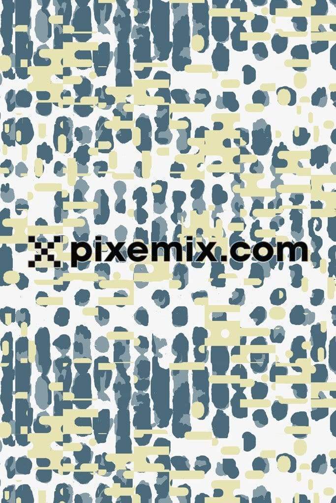 Abstract doted product graphics with seamless repeat pattern