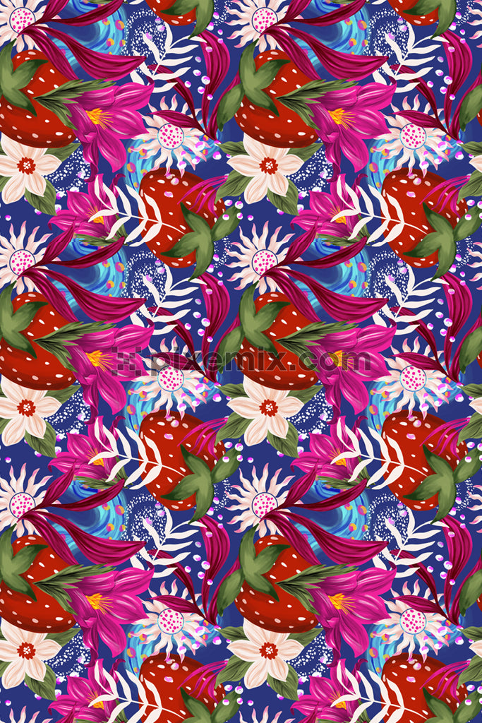 FLOALS AND LEAVES 4395