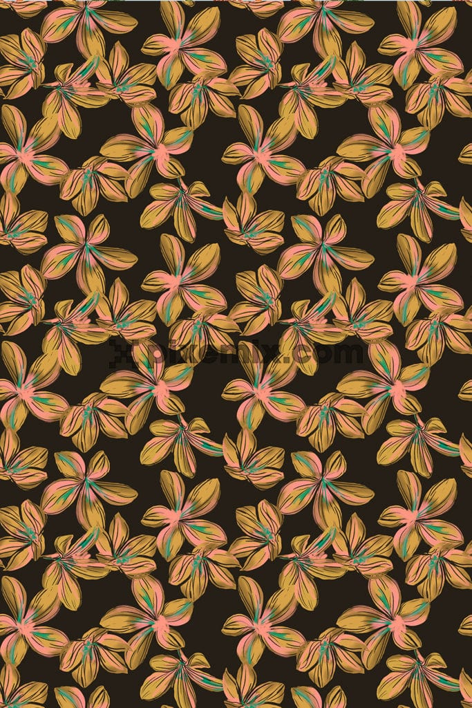 WATERCOLOR FLORAL PATTERN 5387