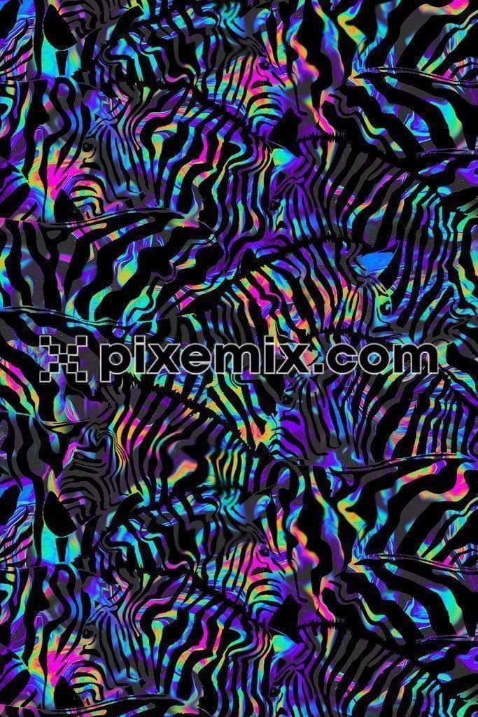 Abstract colourful gradient liquify with seamless repeat pattern