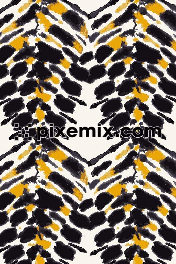 Abstract tie dye product graphic with seamless repeat pattern