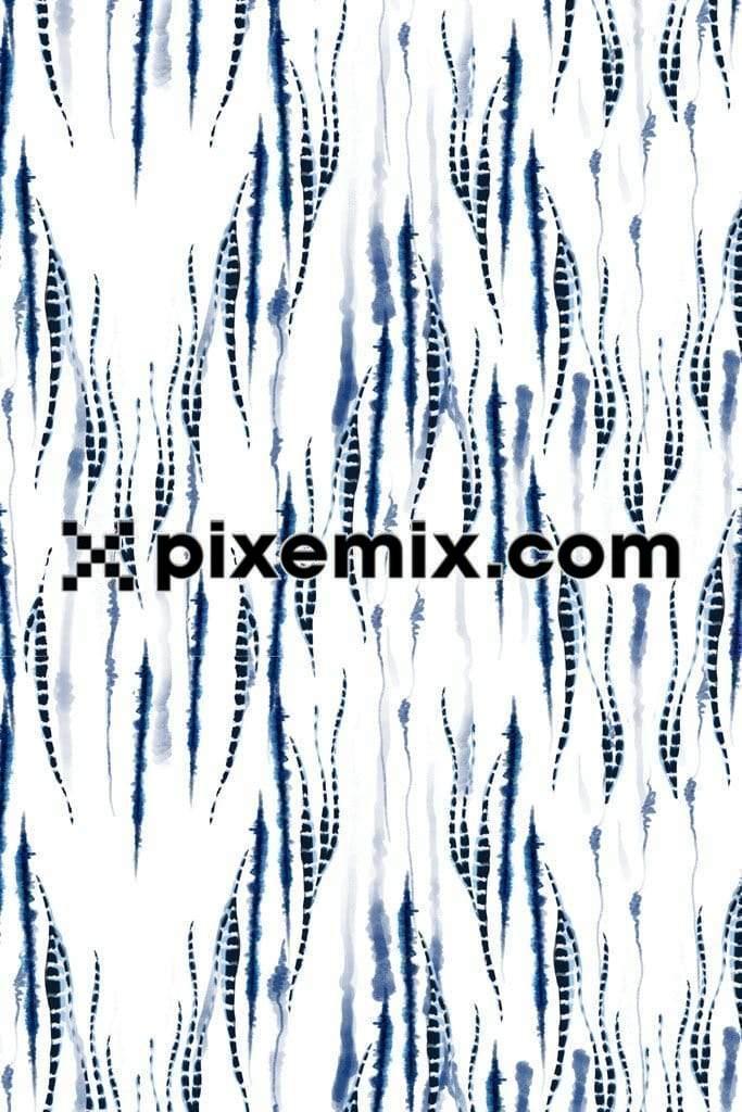 Abstract lines tie dye pattern product graphic with seamless repeat pattern