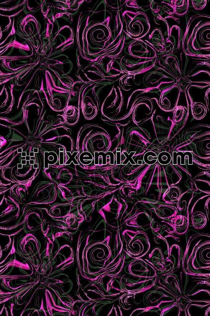 Liquify art product graphics with seamless repeat pattern