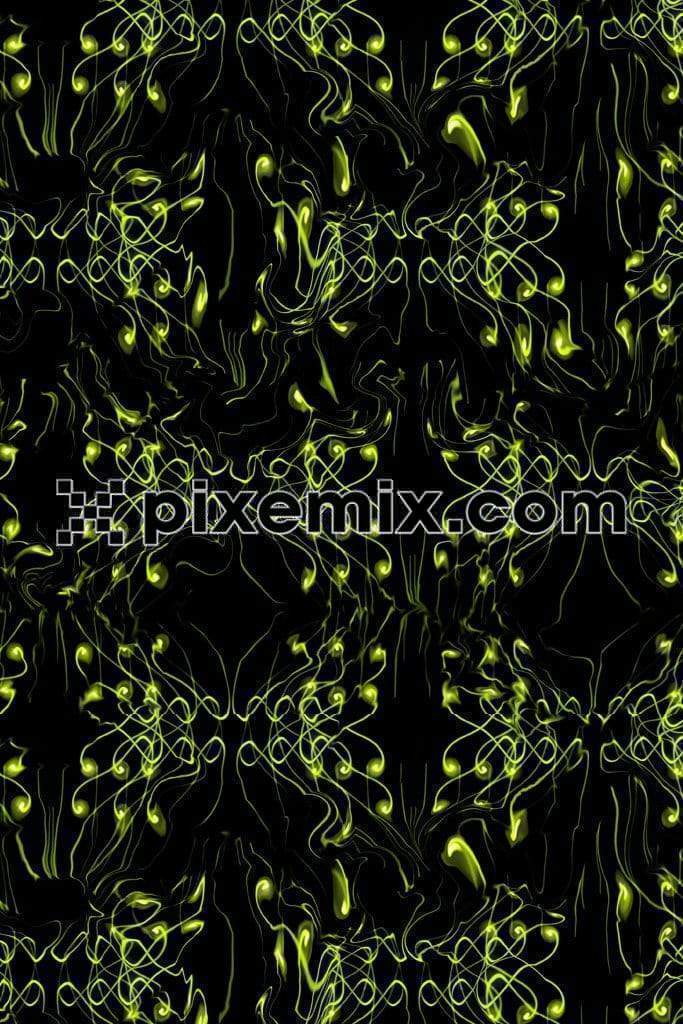 Abstract geometric product graphics with seamless repeat pattern
