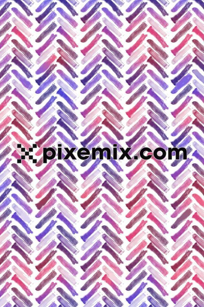 Colorful stripe product graphic with seamless repeat pattern