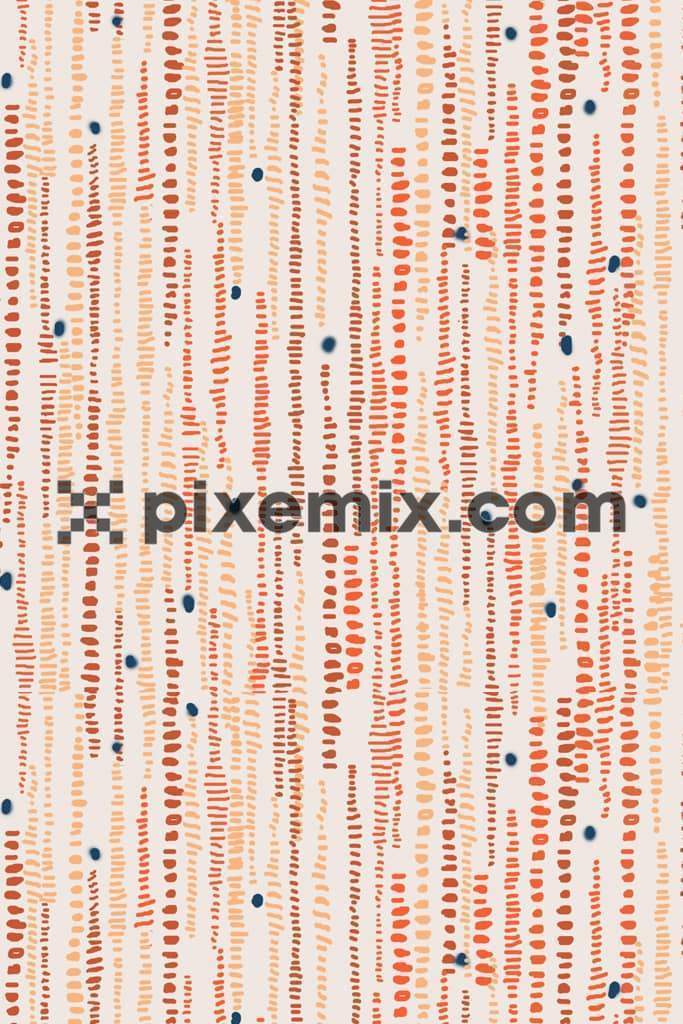 Abstract doted product graphic with seamless repeat pattern