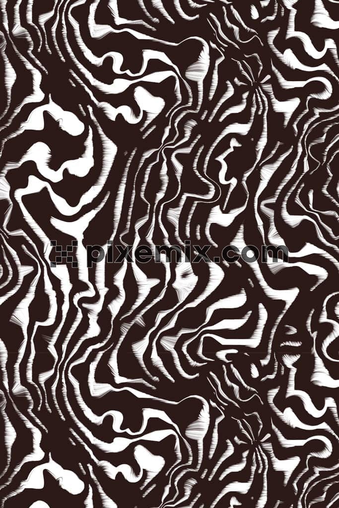 Abstract animal skin product graphic with seamless repeat pattern