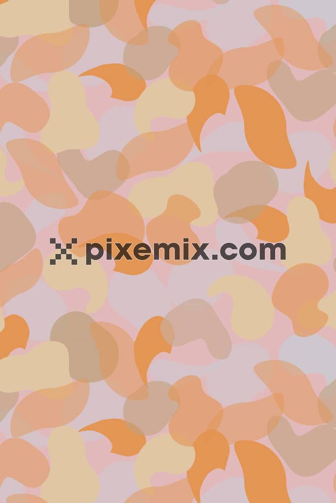 Abstract camo product graphic with seamless repeat pattern