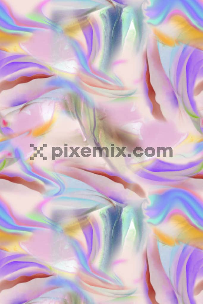 Technical blur product graphic with seamless repeat pattern