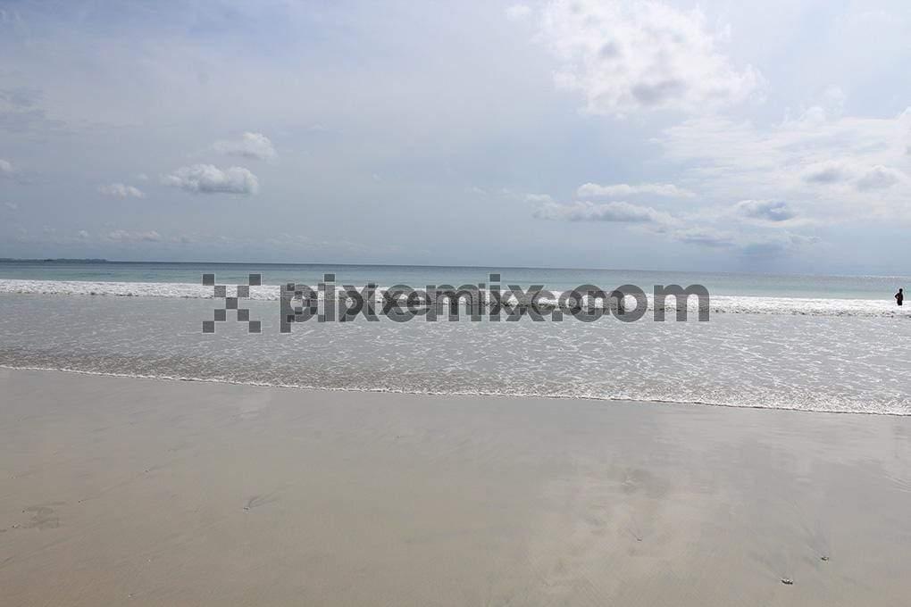 Tropical sea beach in andaman and nicobar image